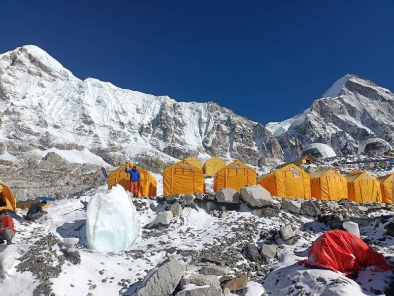 Everest 2023 Summit Photo 